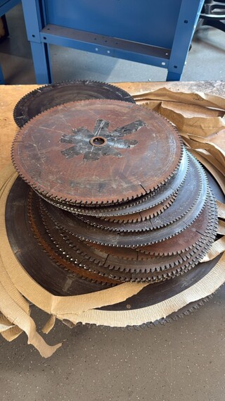 Diverse Machinezaagbladen voor zowel hout als kunststof